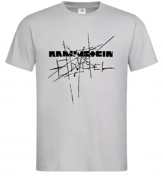 Чоловіча футболка Rammstein Engel Сірий фото