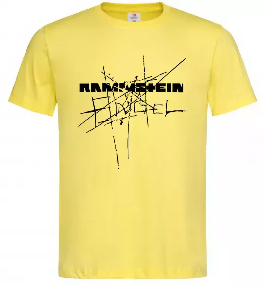 Чоловіча футболка Rammstein Engel Лимонний фото