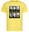 Чоловіча футболка Rammstein autographs Лимонний фото
