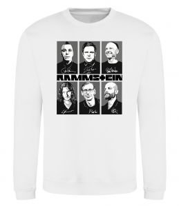 Свитшот Rammstein autographs