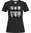 Жіноча футболка Rammstein autographs Чорний фото
