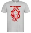Чоловіча футболка Rammstein Angst Сірий фото