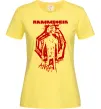Женская футболка Rammstein Angst Лимонный фото