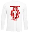 Лонгслів Rammstein Angst Білий фото