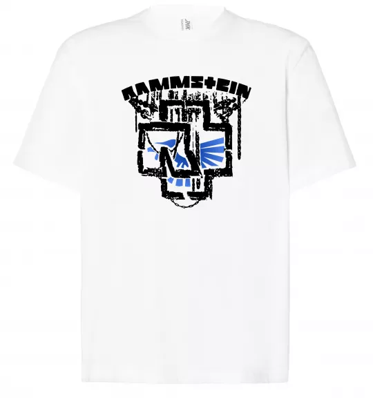 Футболка Оверсайз Ramms+ein Білий фото