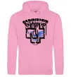 Женская толстовка (худи) Ramms+ein Розовый фото