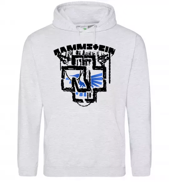 Жіноча толстовка (худі) Ramms+ein Сірий меланж фото