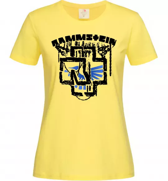 Жіноча футболка Ramms+ein Лимонний фото