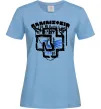 Жіноча футболка Ramms+ein Блакитний фото