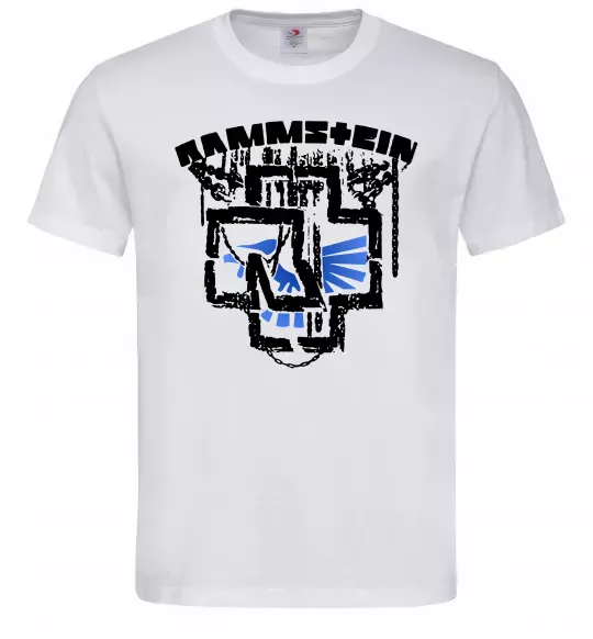 Чоловіча футболка Ramms+ein Білий фото