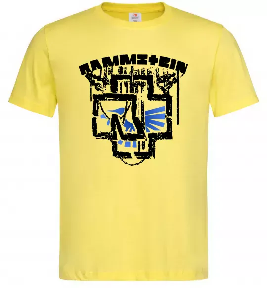 Чоловіча футболка Ramms+ein Лимонний фото