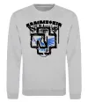 Свитшот Ramms+ein Серый меланж фото