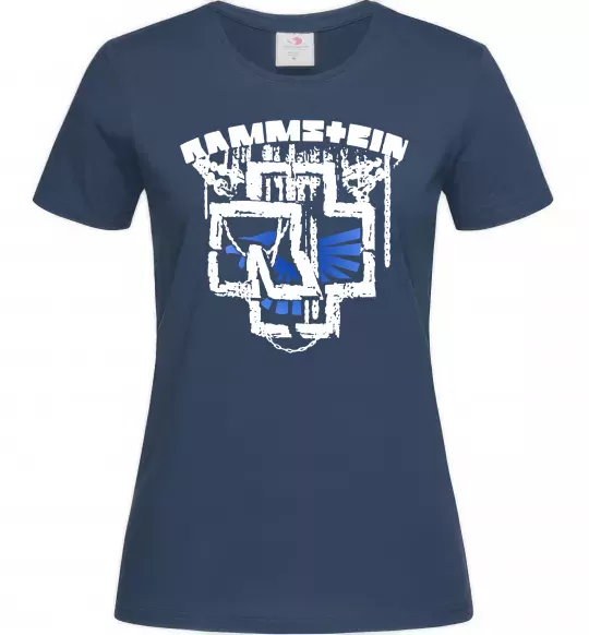 Жіноча футболка Ramms+ein Темно-синій фото