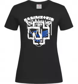 Женская футболка Ramms+ein Черный фото