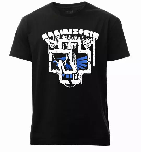 Чоловіча преміум футболка Ramms+ein Чорний фото