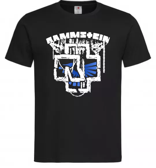 Чоловіча футболка Ramms+ein Чорний фото