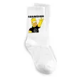 Шкарпетки Rammstein Homer Simpson Білий фото