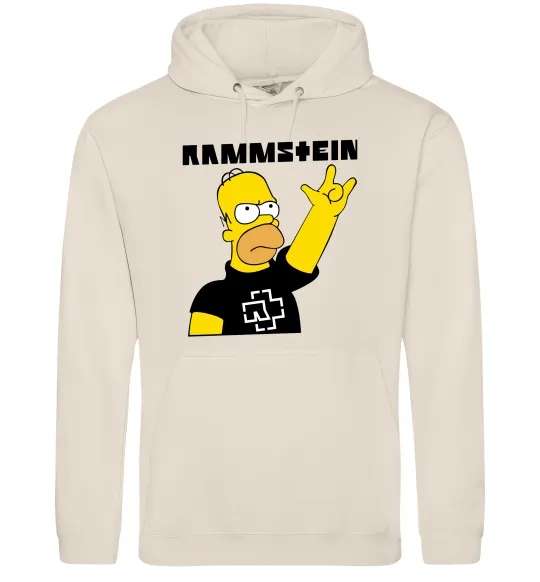 Чоловіча толстовка (худі) Rammstein Homer Simpson Таш фото