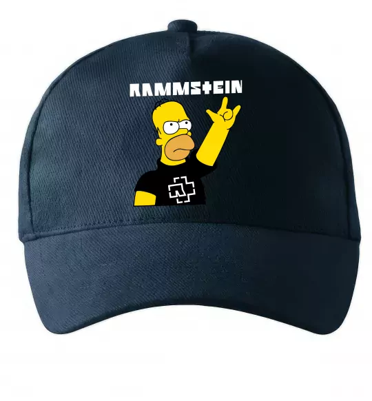 Кепка Rammstein Homer Simpson Темно-синій фото