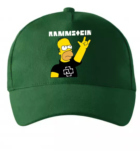 Кепка Rammstein Homer Simpson Темно-зелений фото