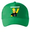 Кепка Rammstein Homer Simpson Зелений фото