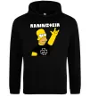 Женская толстовка (худи) Rammstein Homer Simpson Черный Женская толстовка (худи) Rammstein Homer Simpson Черный фото