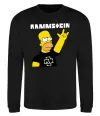 Світшот Rammstein Homer Simpson Чорний фото