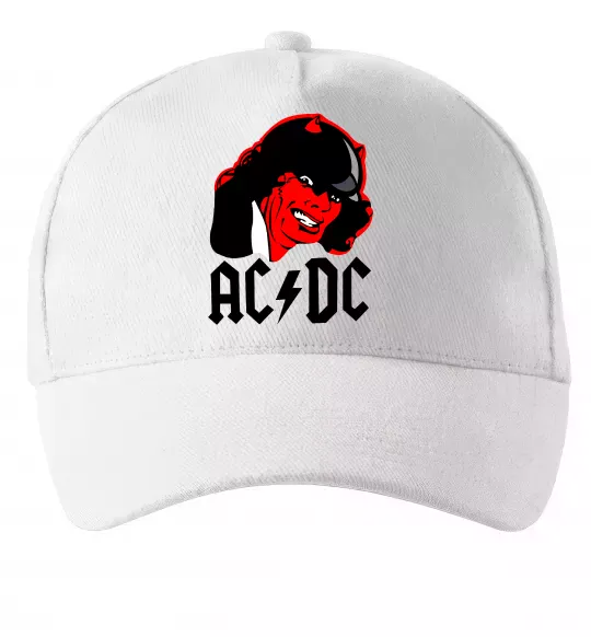 Кепка Ангус Янг Белый фото