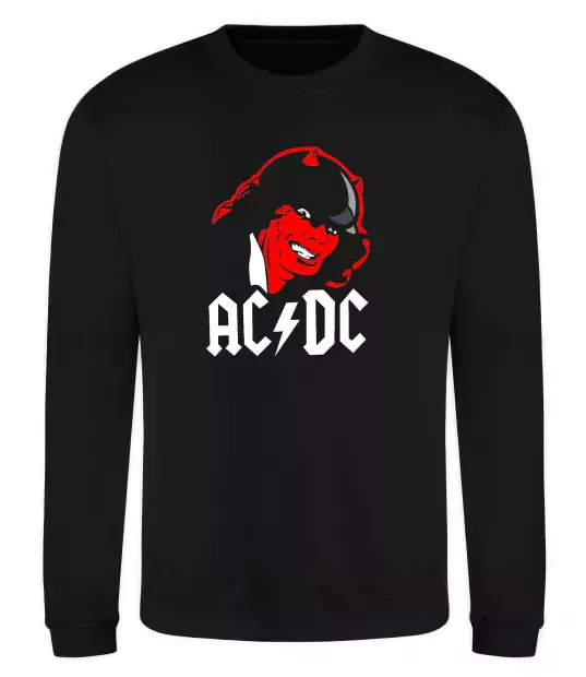 Світшот Ангус Янг Чорний фото