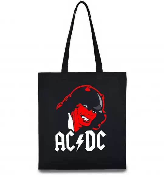 Эко-сумка Ангус Янг Черный фото