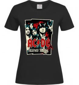 Женская футболка Highway to hell