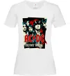 Жіноча футболка Highway to hell Білий фото