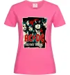 Жіноча футболка Highway to hell Яскраво-рожевий фото