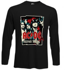 Лонгслів Highway to hell Чорний фото