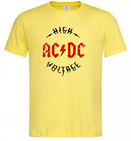 Чоловіча футболка High voltage Лимонний фото