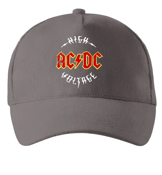 Кепка High voltage Серый фото