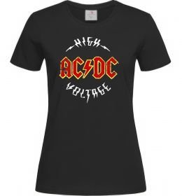 Женская футболка High voltage