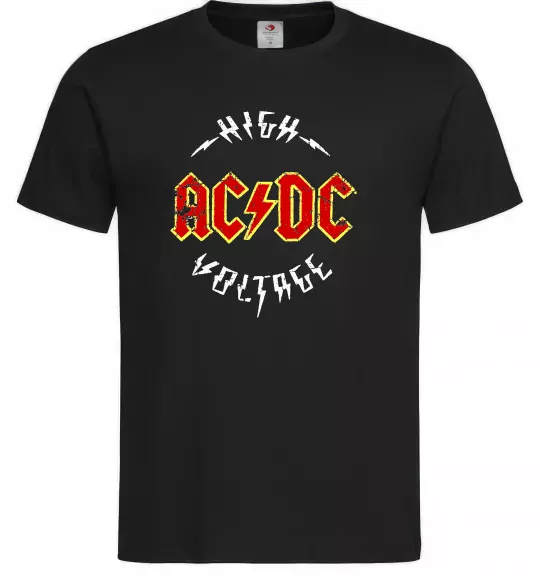 Чоловіча футболка High voltage Чорний фото