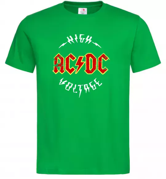 Чоловіча футболка High voltage Зелений фото