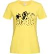 Женская футболка AC/DC група Лимонный Женская футболка AC/DC група Лимонный фото