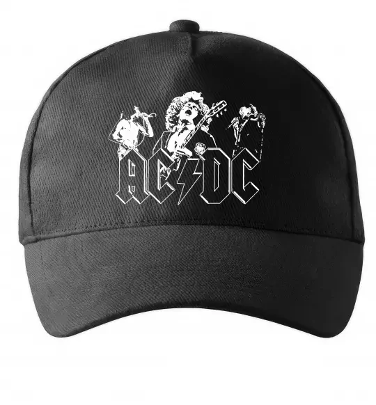 Кепка AC/DC група Черный фото