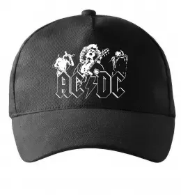 Кепка AC/DC група Черный фото