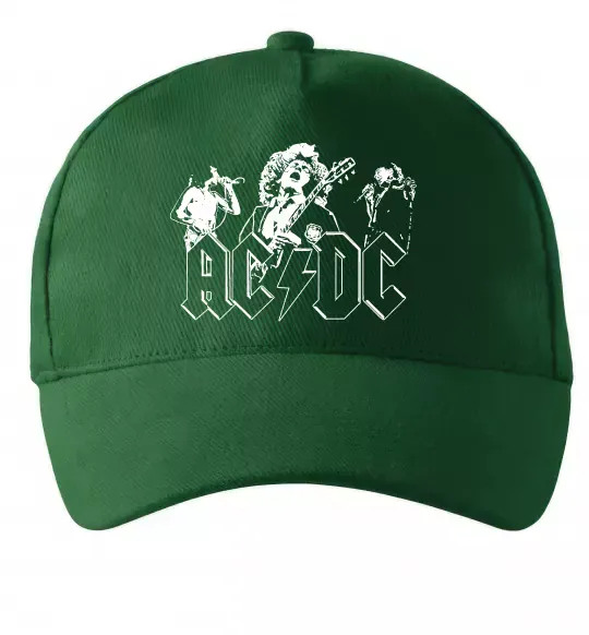 Кепка AC/DC група Темно-зеленый фото