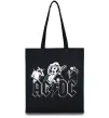 Эко-сумка AC/DC група Черный Эко-сумка AC/DC група Черный фото