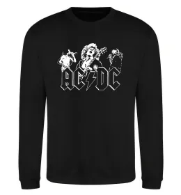 Свитшот AC/DC група Черный фото