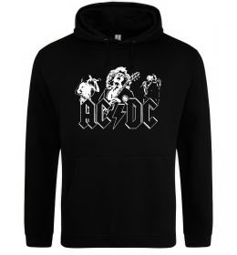Женская толстовка (худи) AC/DC група