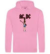 Мужская толстовка (худи) AC/DC print Розовый Мужская толстовка (худи) AC/DC print Розовый фото