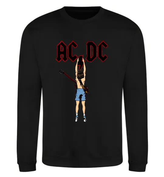 Свитшот AC/DC print Черный фото