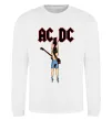 Свитшот AC/DC print Белый фото