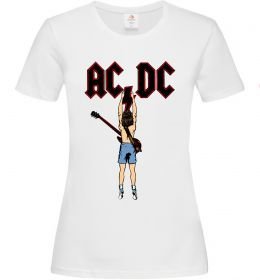 Женская футболка AC/DC print